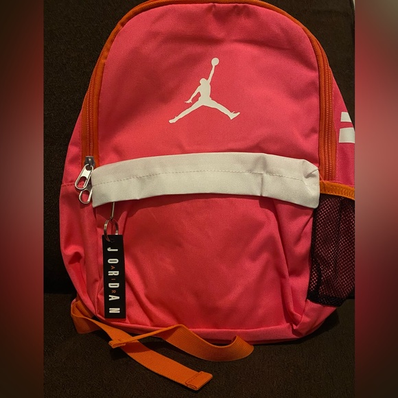 Jordan Bags Brand New With Tags Air Jordan Backpack In Pink And